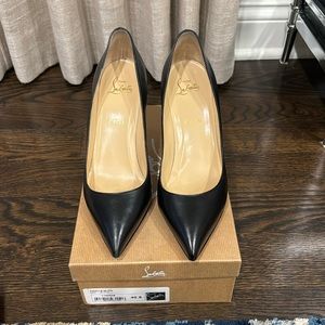 Christian Louboutin Pigalle 85 kid black pump